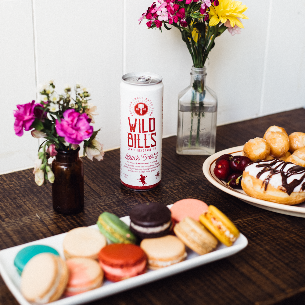 Wild Bill’s Craft Beverage Co. - Wholesale Soda/Carbonated Drink - Black Cherry - Premium Cane Sugar Soda, 4-Pack, Cans3