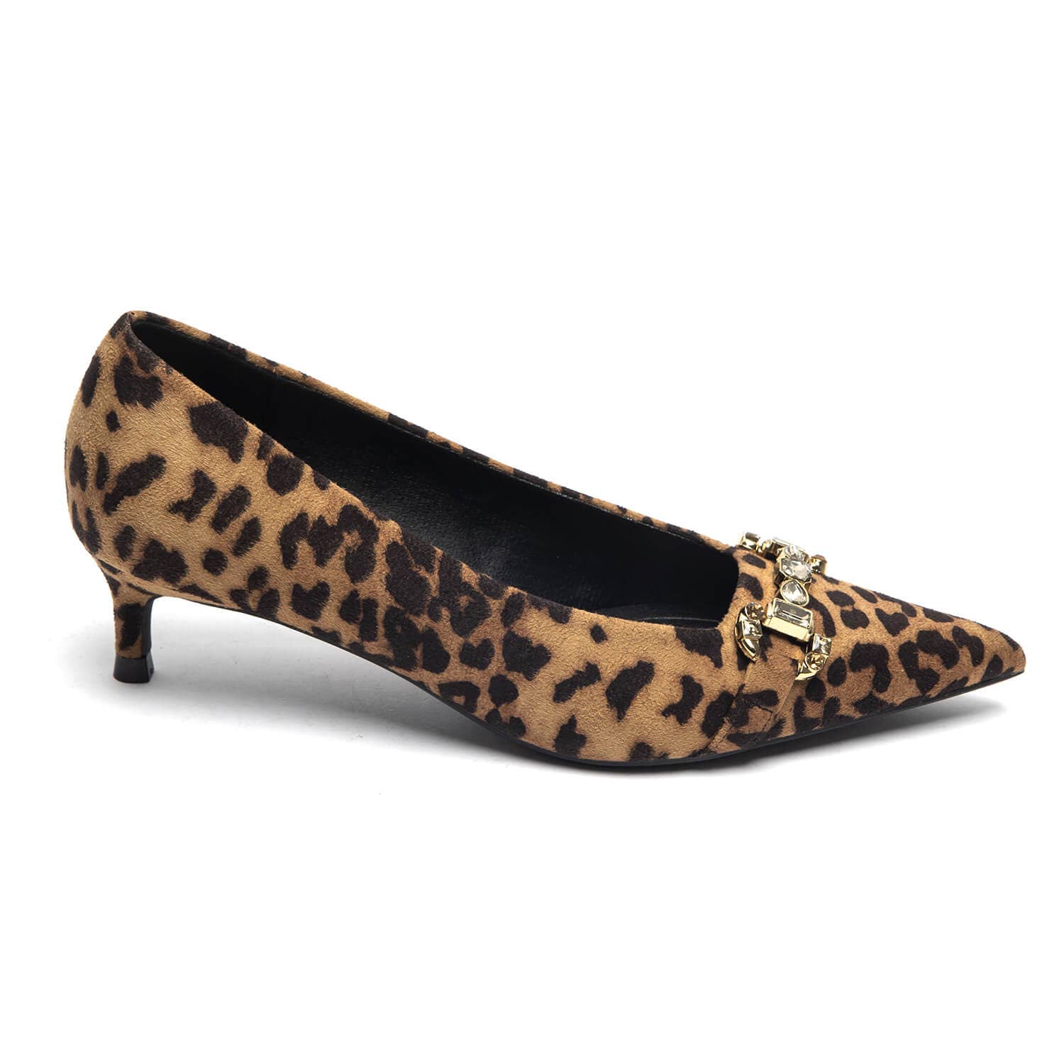 No Doubt Shoes – wholesale Low heels – Women′s – POINTED TOE GEMSTONE PUMP HEEL WITH GOLD CHAIN PARTY SANDALS15