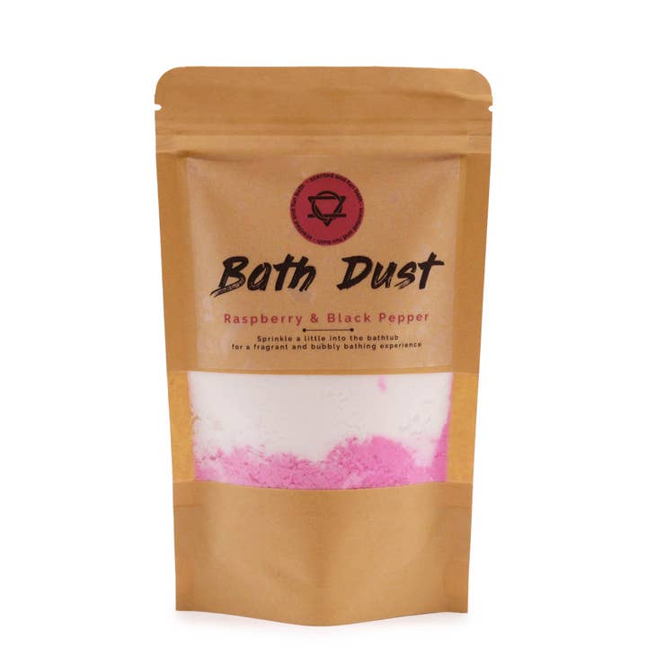 AW Artisan – wholesale Badsalt – Hallon och svartpeppar badpulver 190g