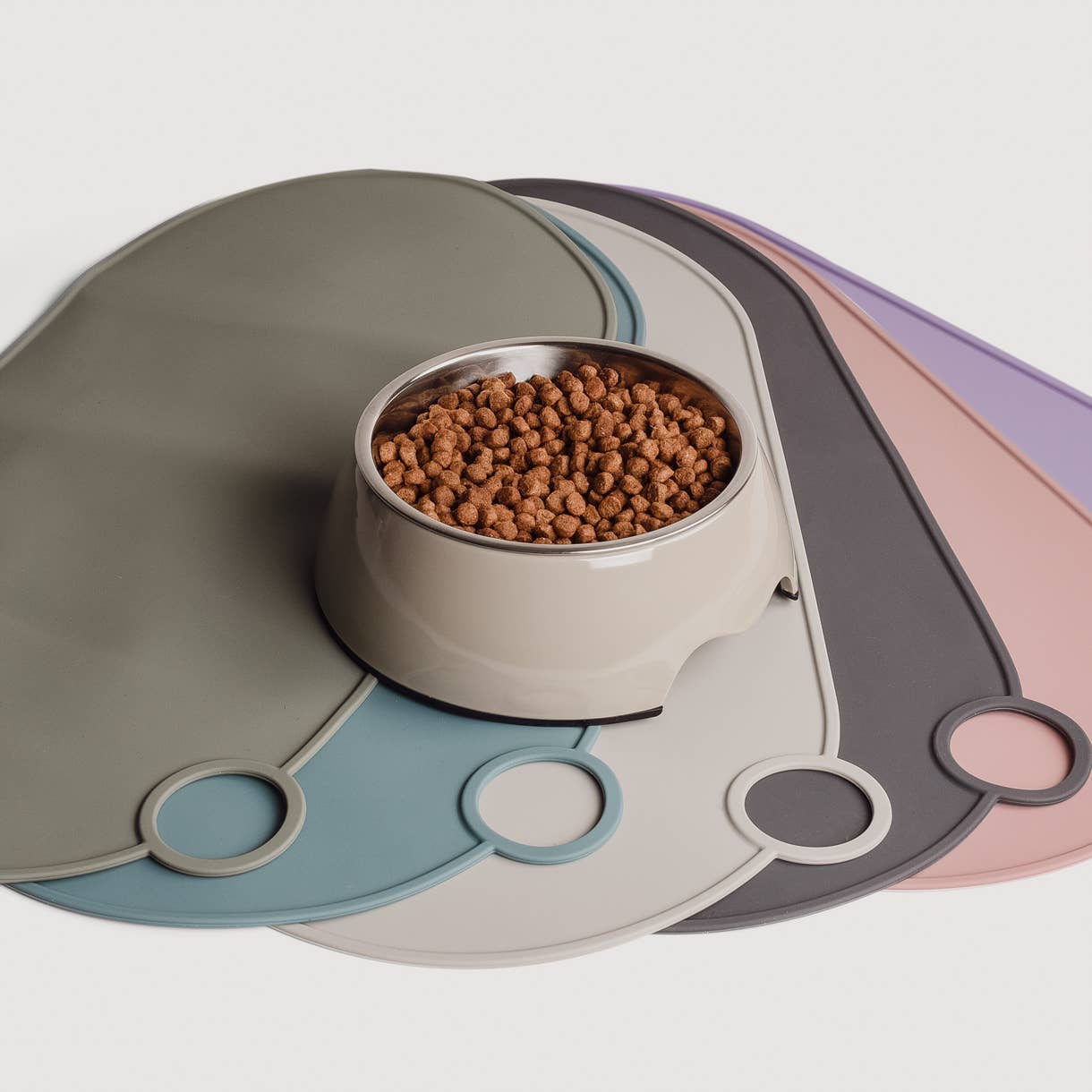 ne&no – Tapete para comedouro – Cão por atacado – ne&no® moderna base de silicone para tigelas para cães e gatos5