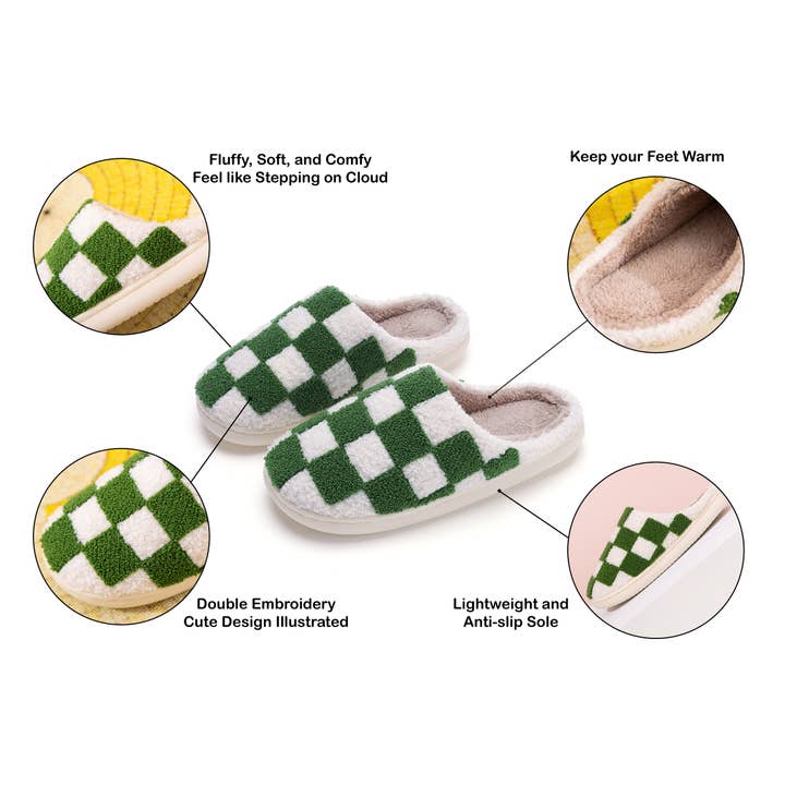 MAMA Soft Fluffy Comfy Warm House Slipper for wholesale on Faire
