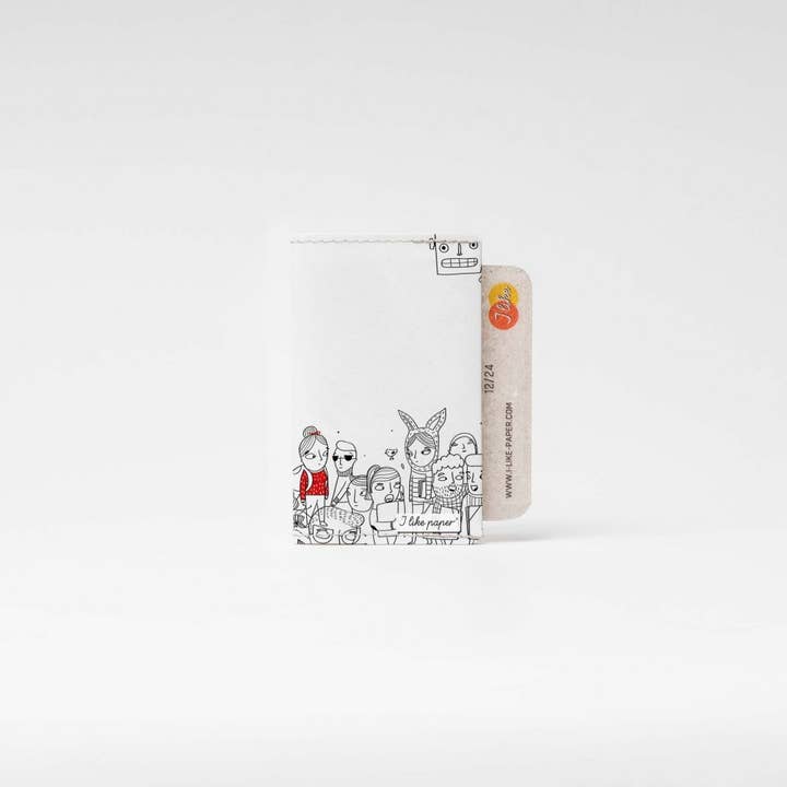 I Like Paper – wholesale Kortfodral - Unisex – RÖD ELEFANT Tyvek® Korthållare/Visitkort Plånbok