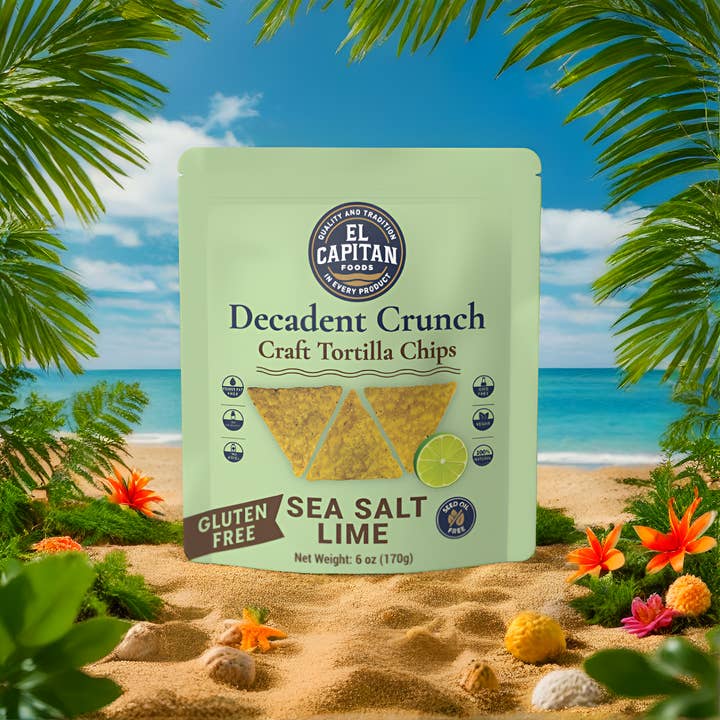 El Capitan Foods - Wholesale Chips - Decadent Crunch - Lime1