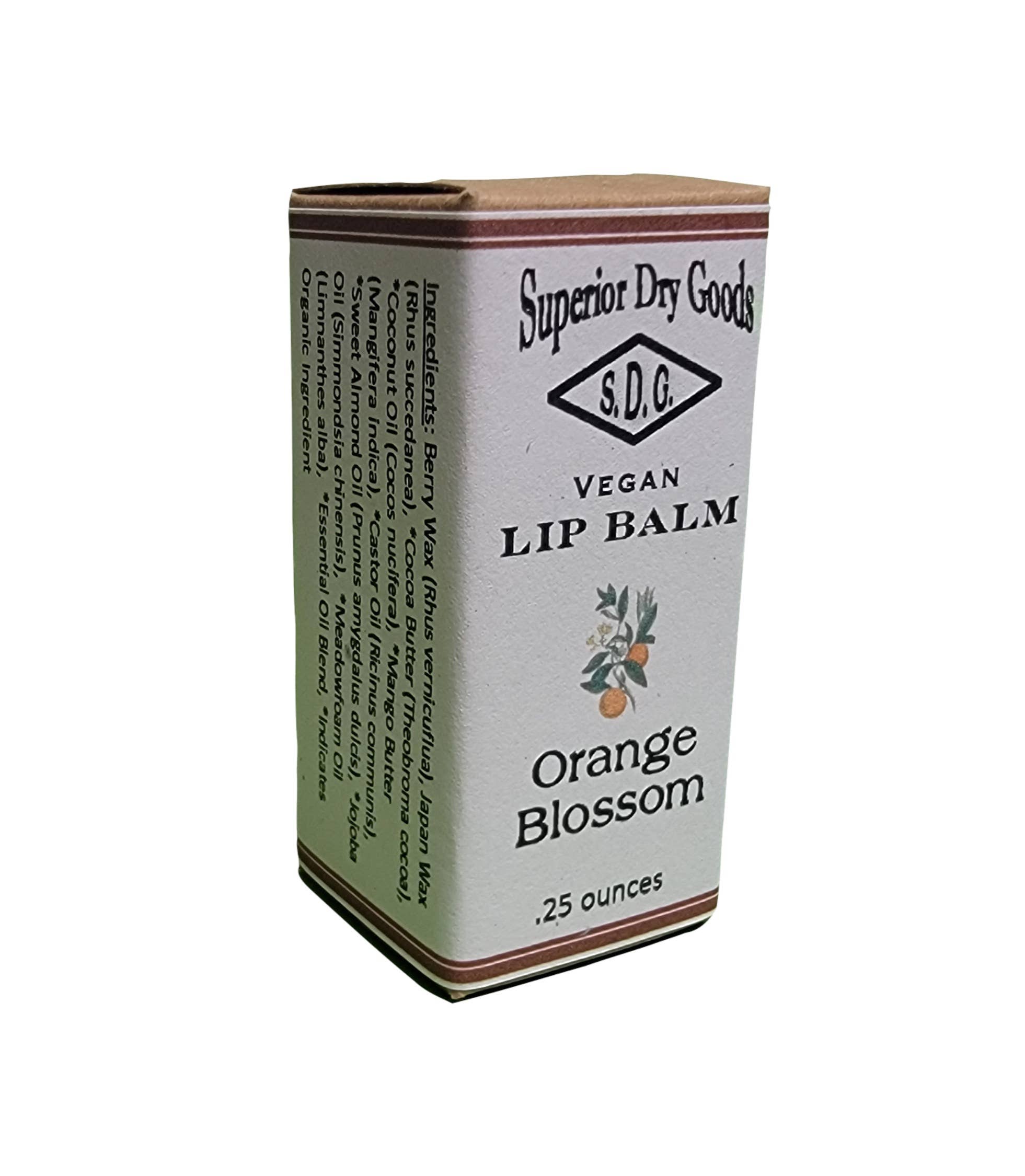 Superior Dry Goods - Wholesale Lip Balm - Orange Blossom Lip Balm | Paperboard Tube | All Natural9