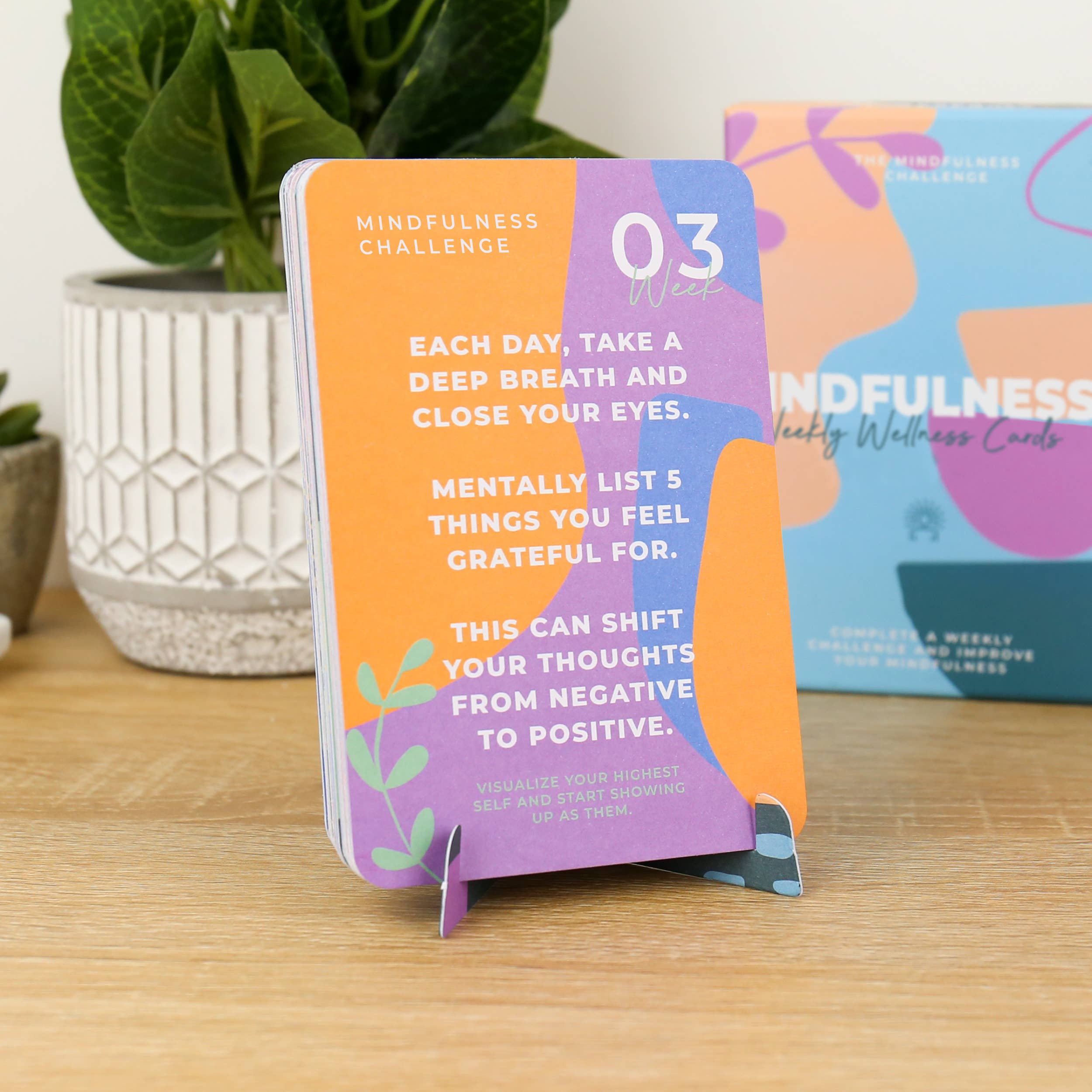 Gift Republic - Wholesale Card Game - Mindfulness - Weekly Wellness Cards2