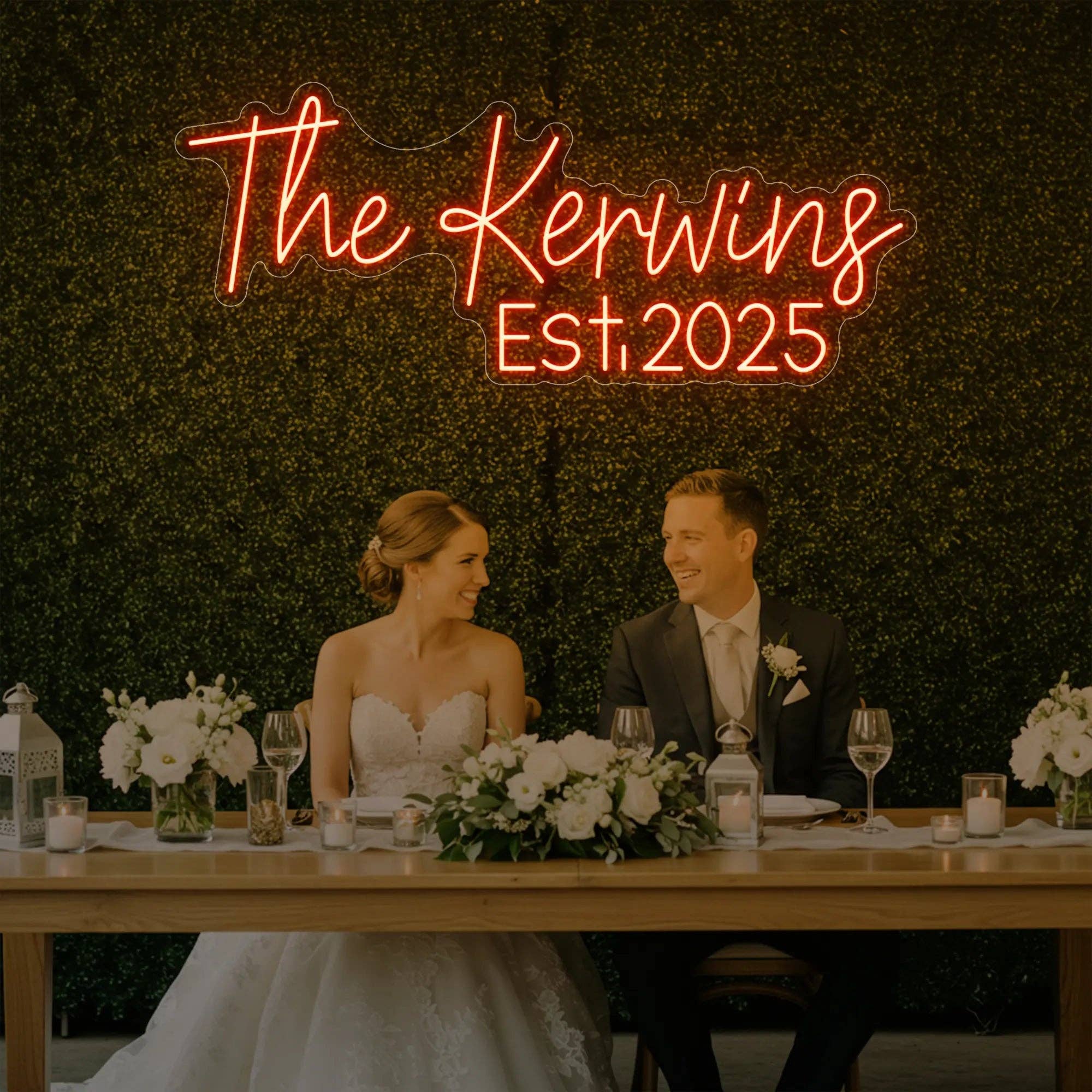 Light Your Way - Wholesale Neon Sign - Wedding Last Names Custom Neon Sign V58