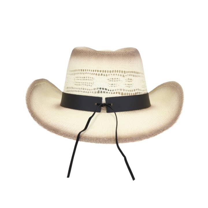 MiMi Wholesale - Wholesale Cowboy Hat - Women's - CBC0013 American Flag Tea Stain Cowboy Hat