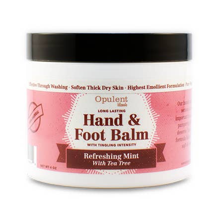 All Natural Hand and Foot Balm for wholesale by Opulent Blends | Bulk Refill for Waste Free Stores!