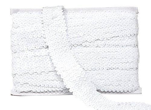 Mandala Crafts – Engroshandel Håndværk forsyninger – Mandala Håndværk Elastisk Paillet, Flad Glitter Stretch Bling Paillette Stof Bånd, Metallisk Applikation Trim Blonder til Kjole Pynt, Pandebånd60