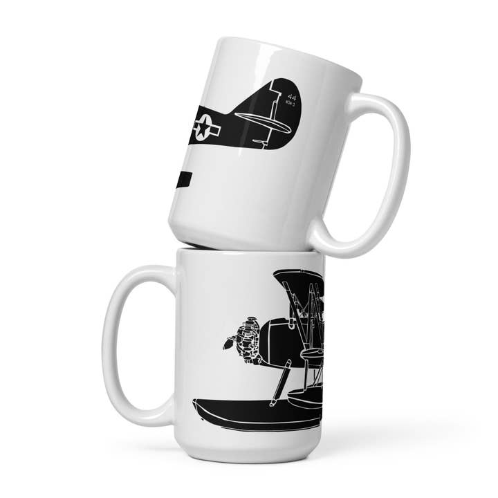 Kaffeebecher eines Wasserflugzeugs der US Navy für den Großhandel von Bellavance Ink