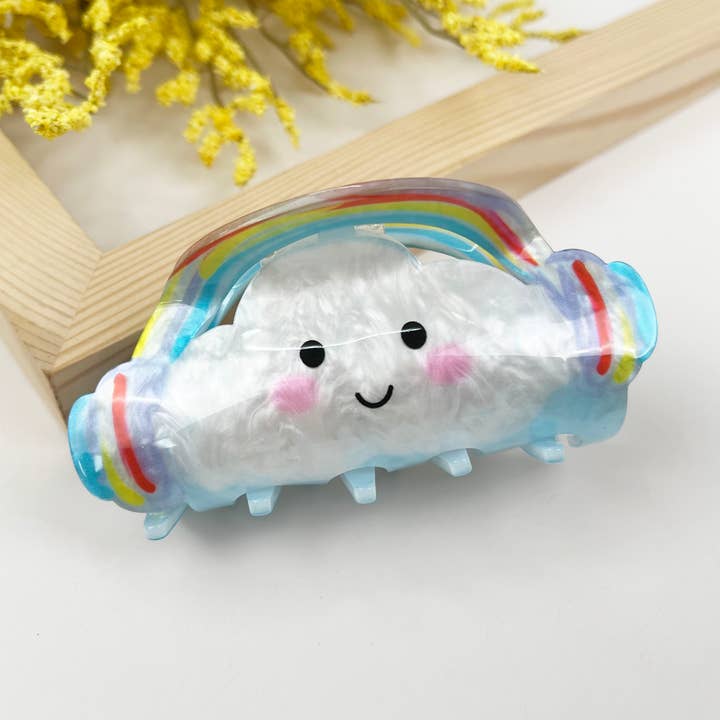 Musical Note Colored Hair Claw Clip for wholesale by mildstyles