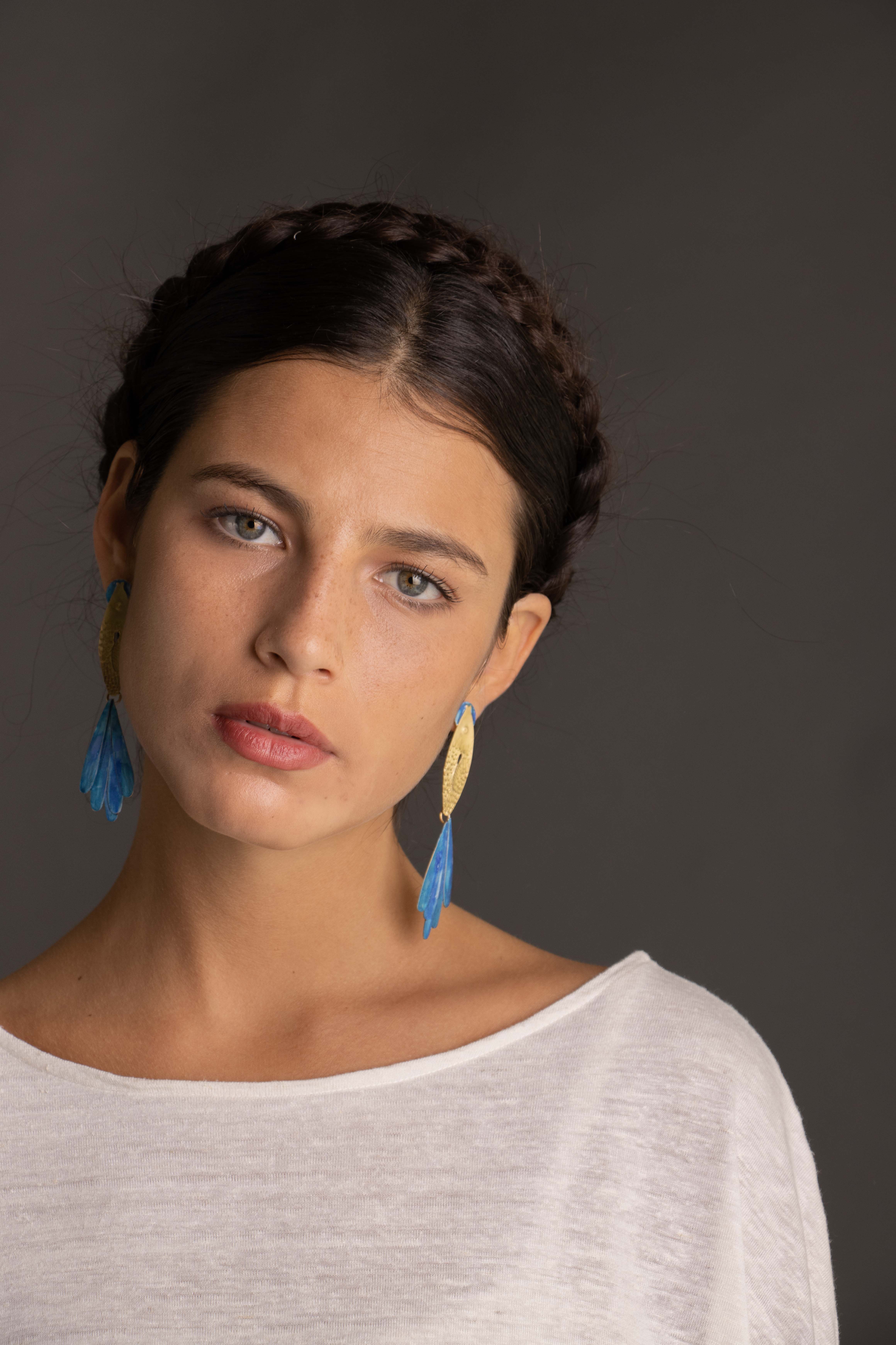 Maria rosua - Wholesale Dangle Earrings - Fish of the Paraná9