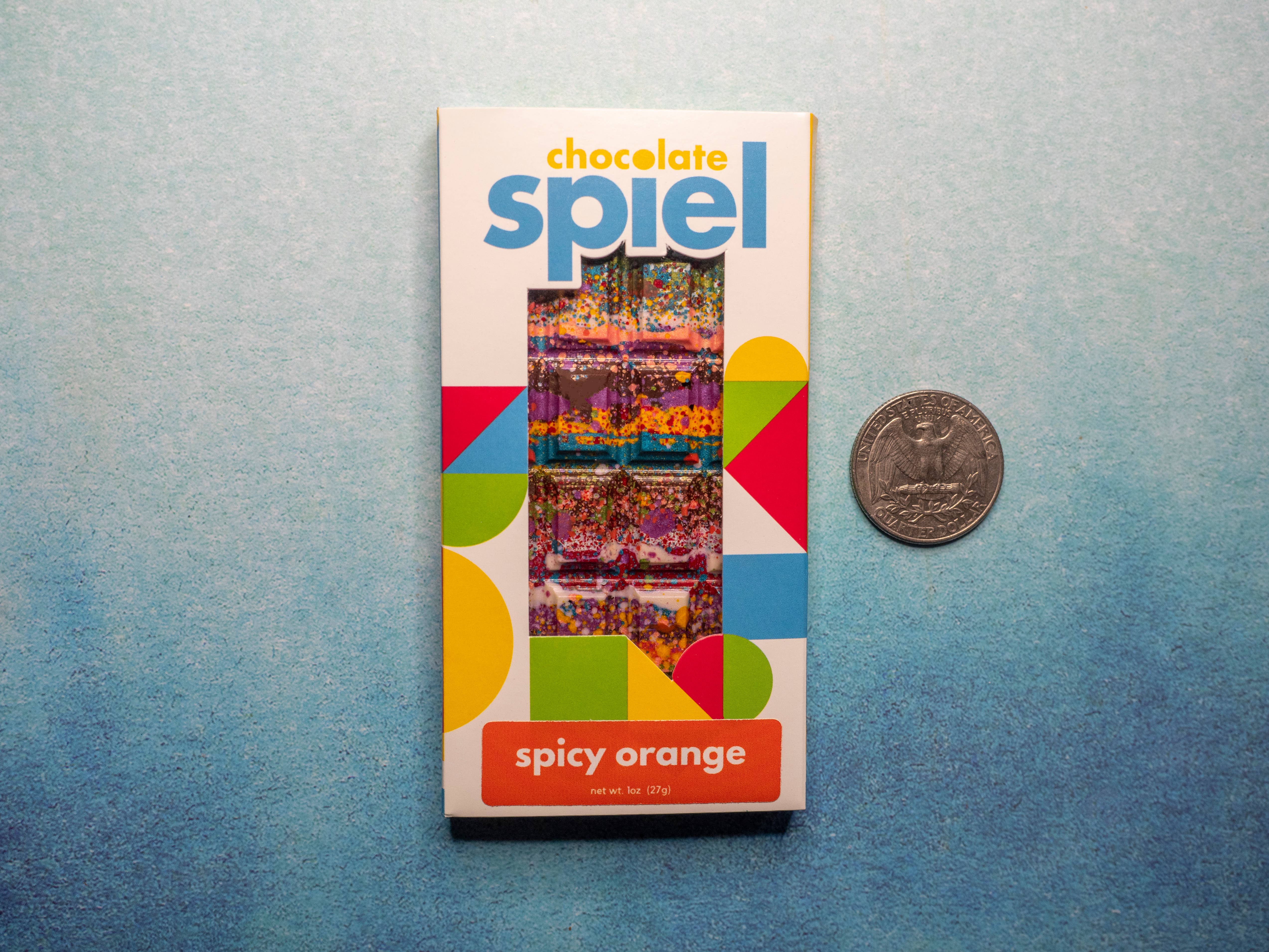 ChocolateSpiel - Wholesale Chocolate Bar - Spicy orange chocolate bar | bean to bar chocolate | vegan1