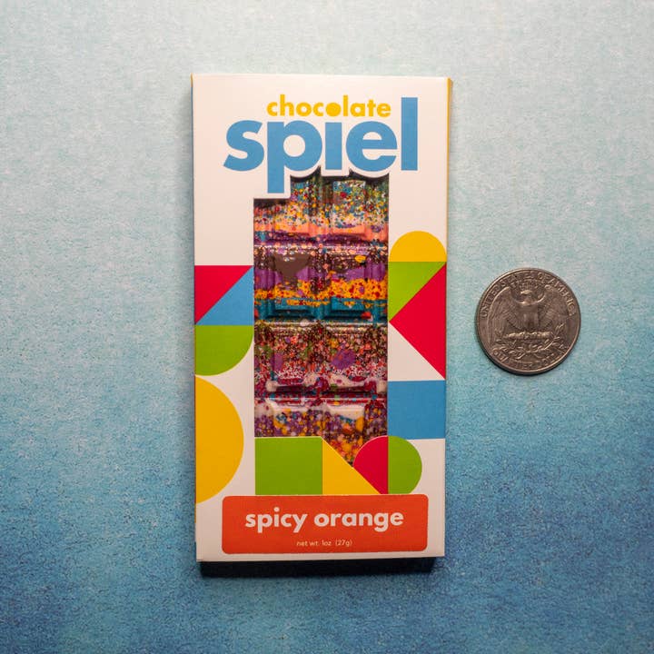 ChocolateSpiel - Wholesale Chocolate Bar - Spicy orange chocolate bar | bean to bar chocolate | vegan1