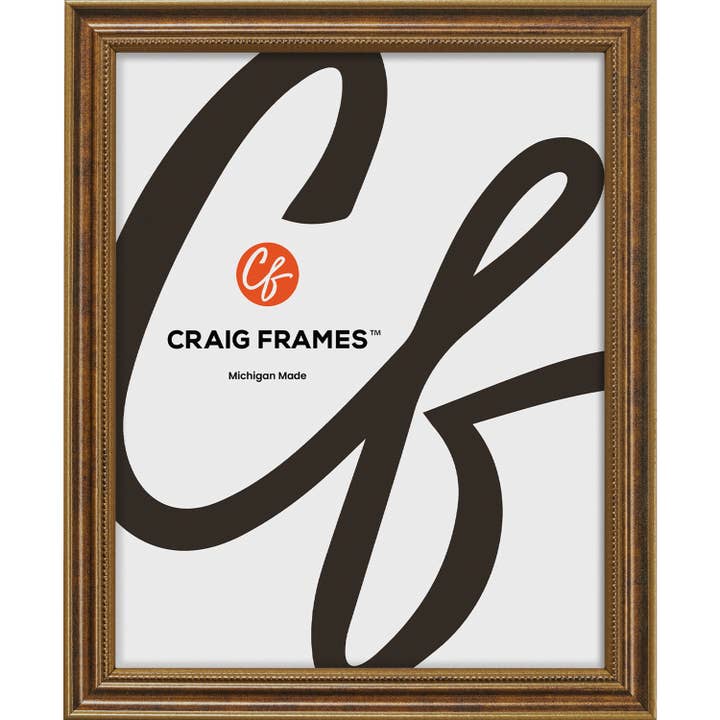 Craig Frames - Vente Cadres photos - Cadre photo 5x7, bronze vieilli Stratton, assemblé