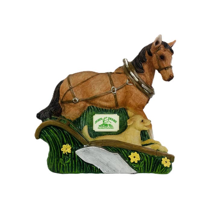 M Cornell Importers Inc - Wholesale Money/Piggy Bank - John Deere Plow Horse Savings Bank