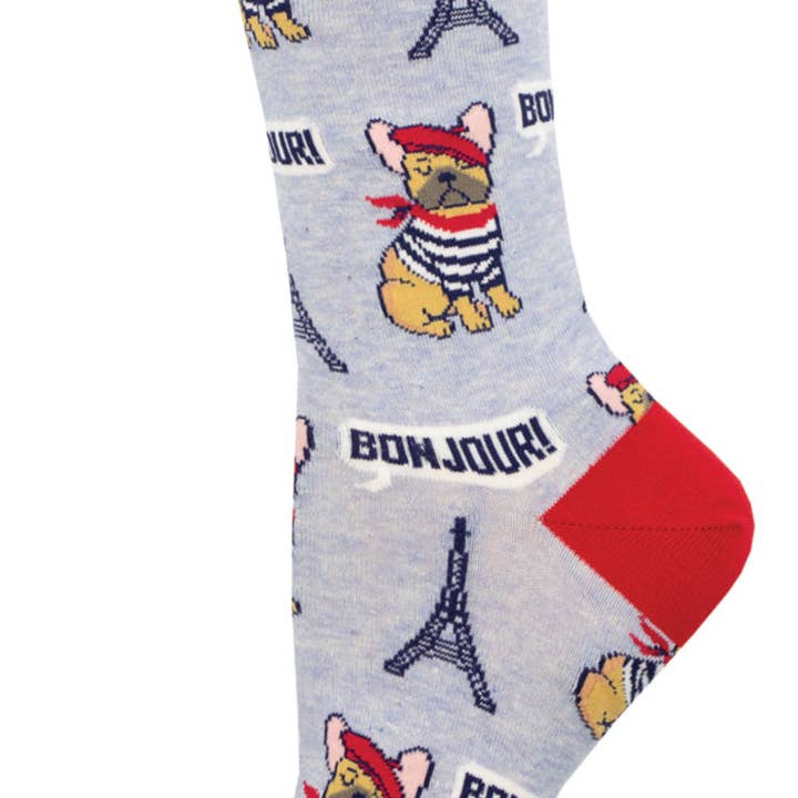 PARIS, FRENCHIE 6p por atacado de Socksmith Europe