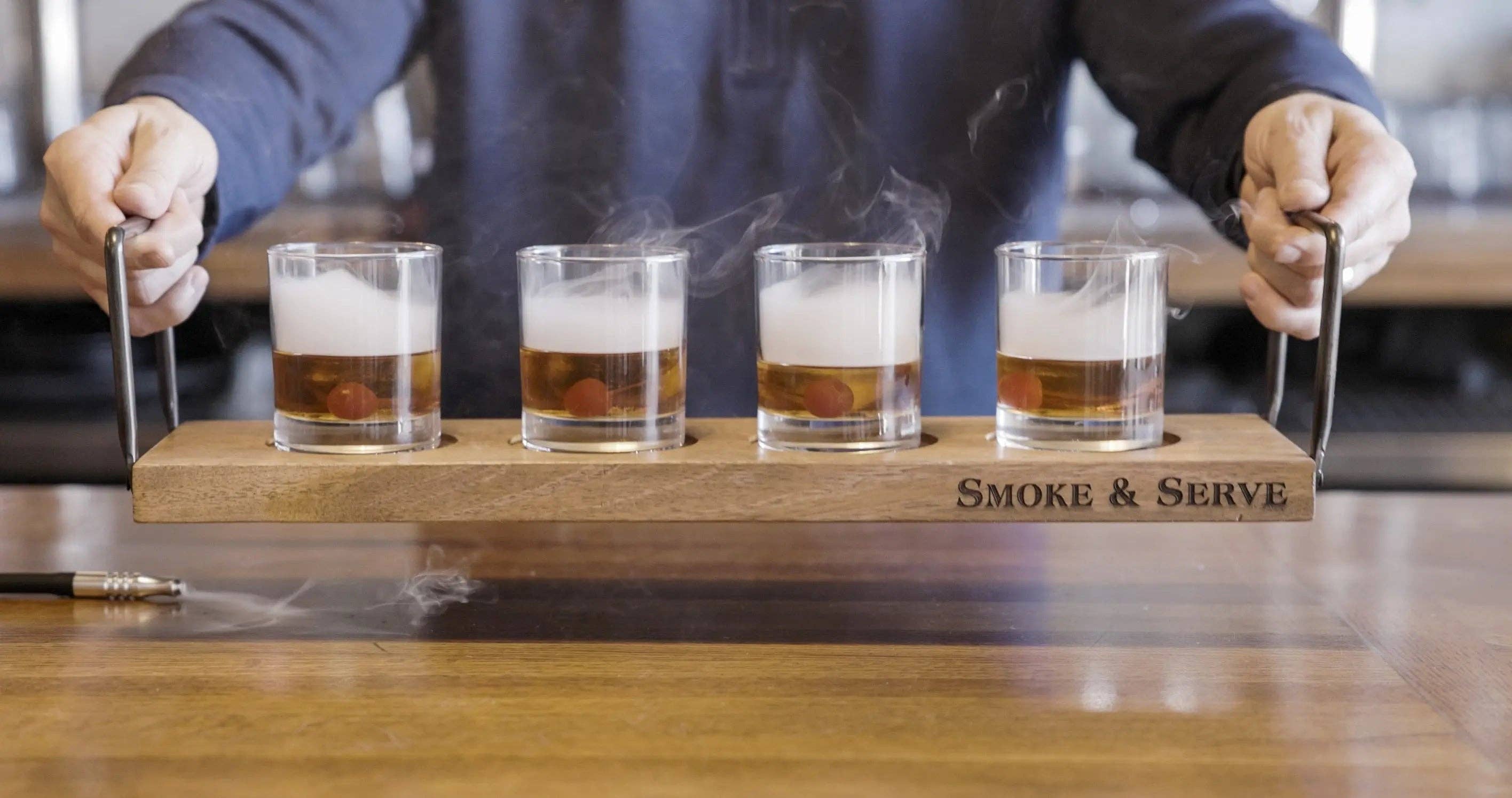 Smoke & Serve - Wholesale Bar Tool - Smoke & Serve Cocktail Smoking Kit1