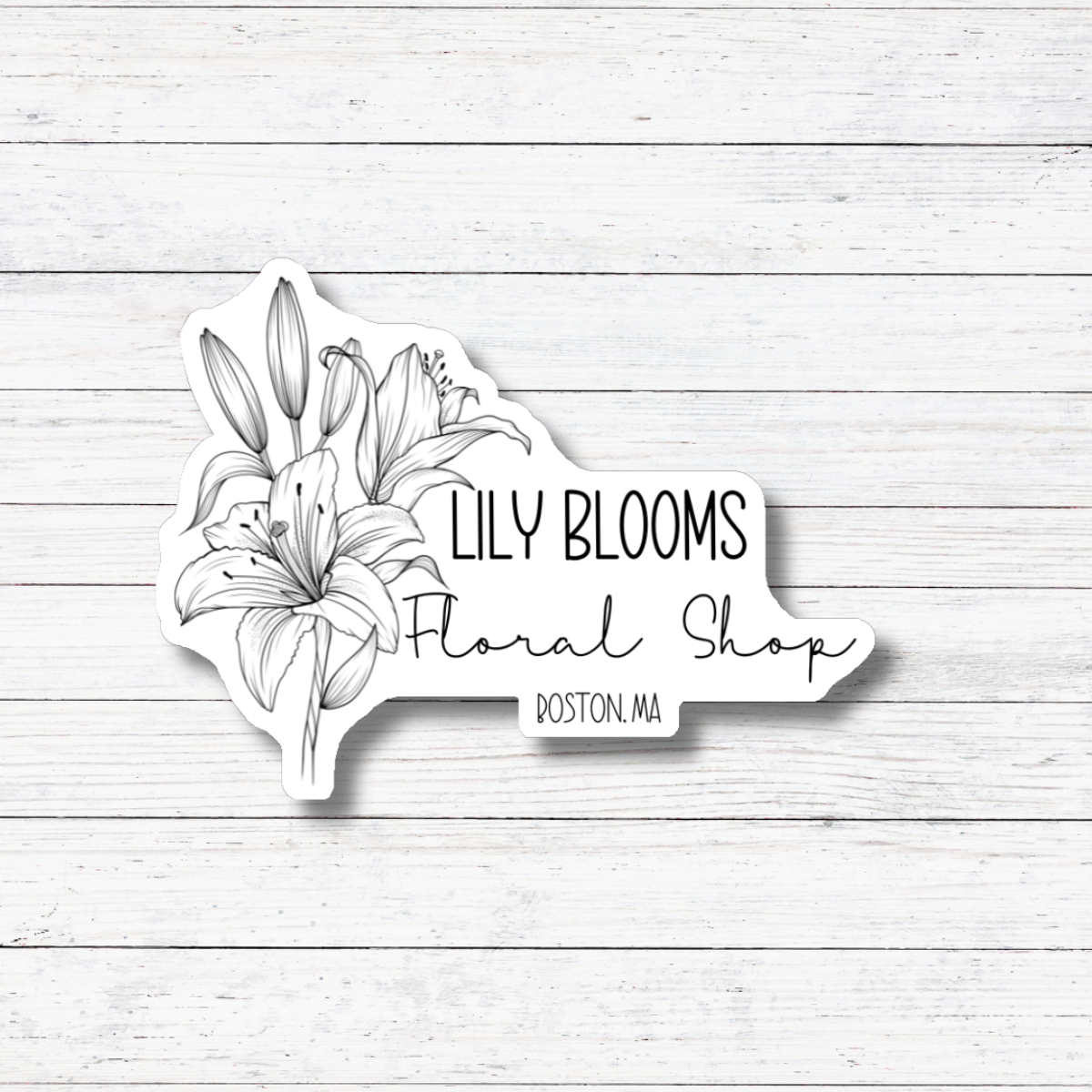Oily Graphic Creations - Wholesale Sticker - Lily Blooms-Colleen Hoover Stickers/Magnet1