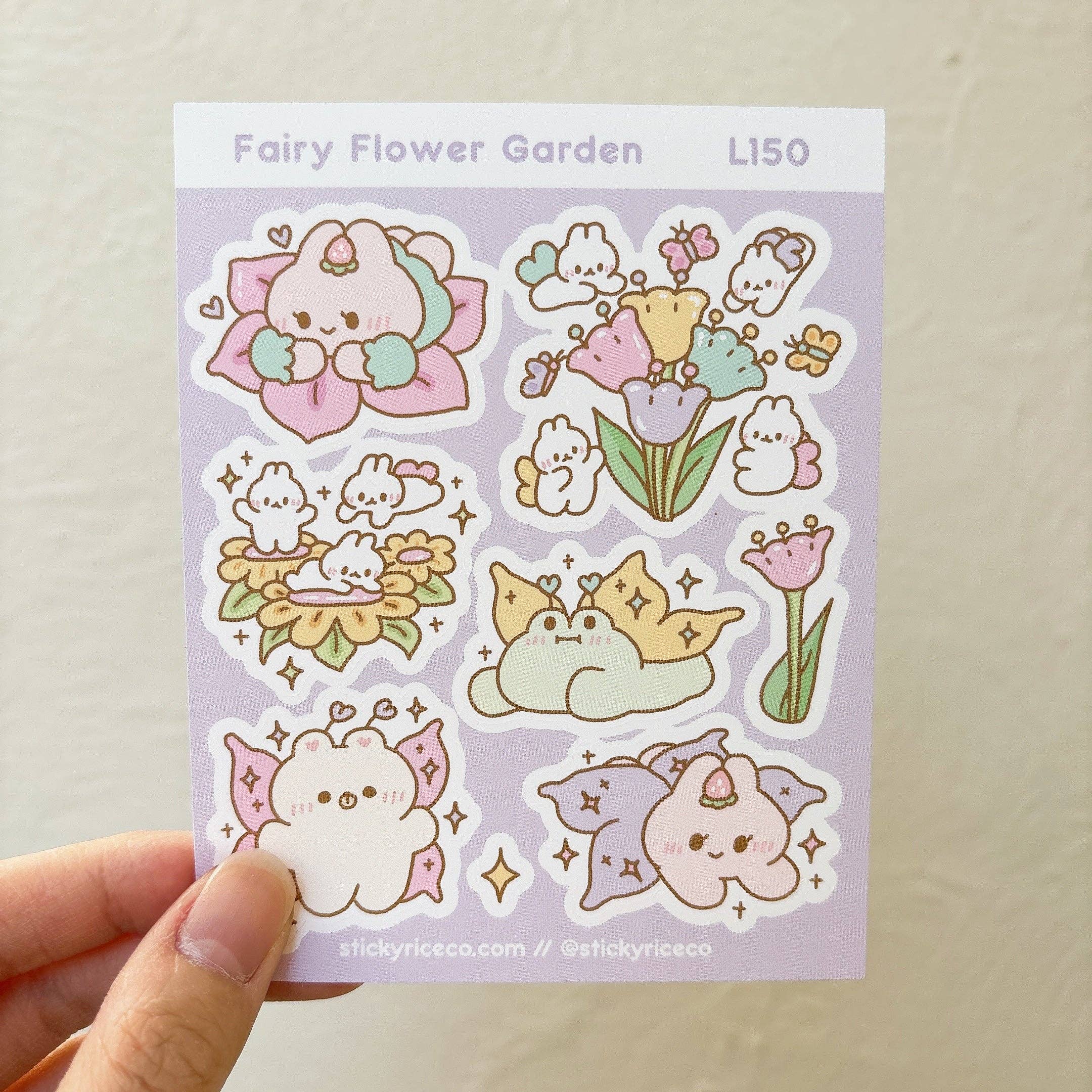 StickyRiceCo - Vente Autocollant - Feuilles d'autocollants mats pour le printemps 202412