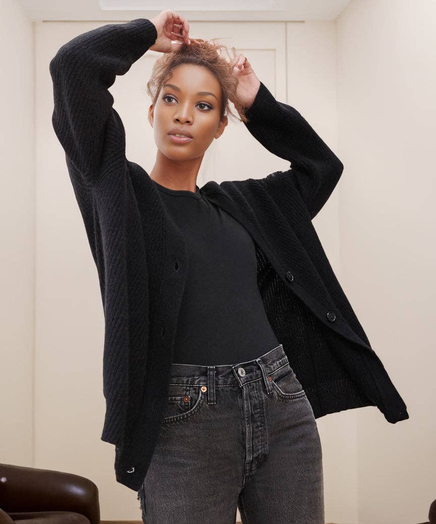 The Lounge Edit – wholesale Kofta - Dam – Kashmir Cocoon Cardigan8