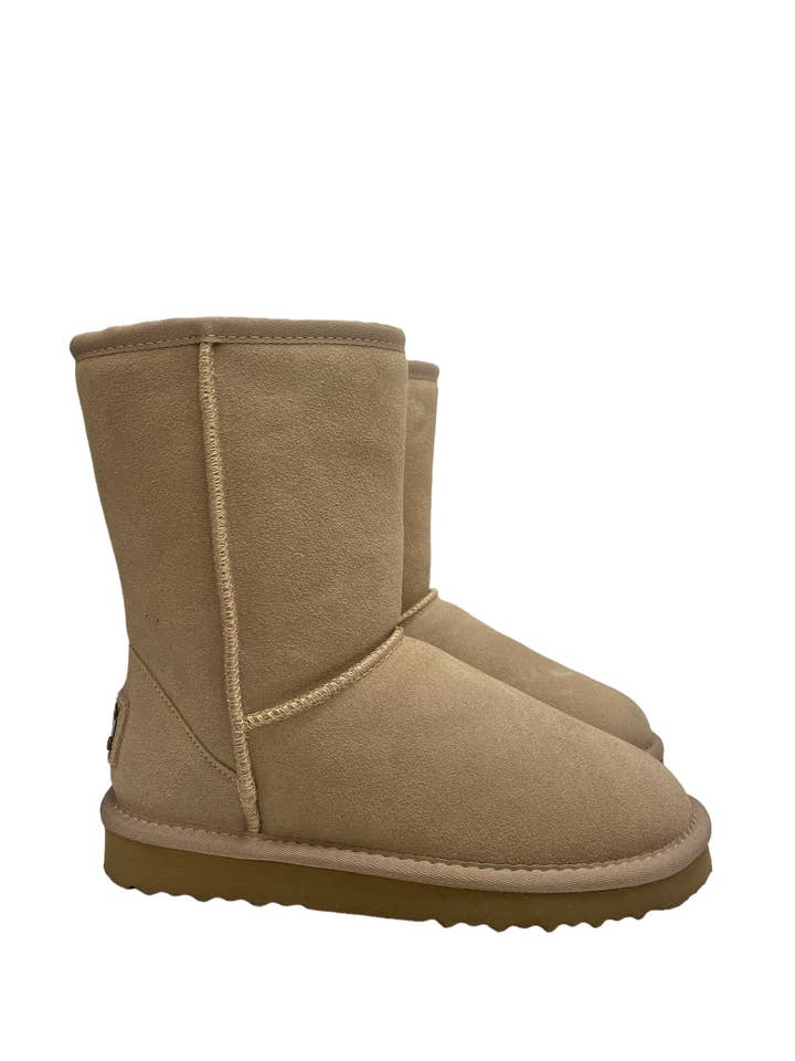 OOG - Wholesale Boots - Women's - OB5825 Classic OOG Leder Boots Beige
