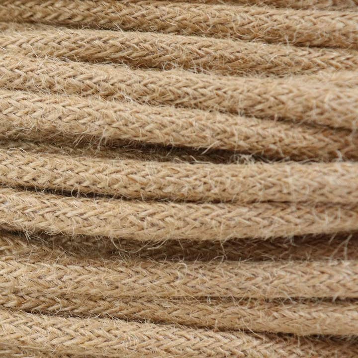 Cordón de tela de cáñamo natural para venta al por mayor de Thaihomeshop