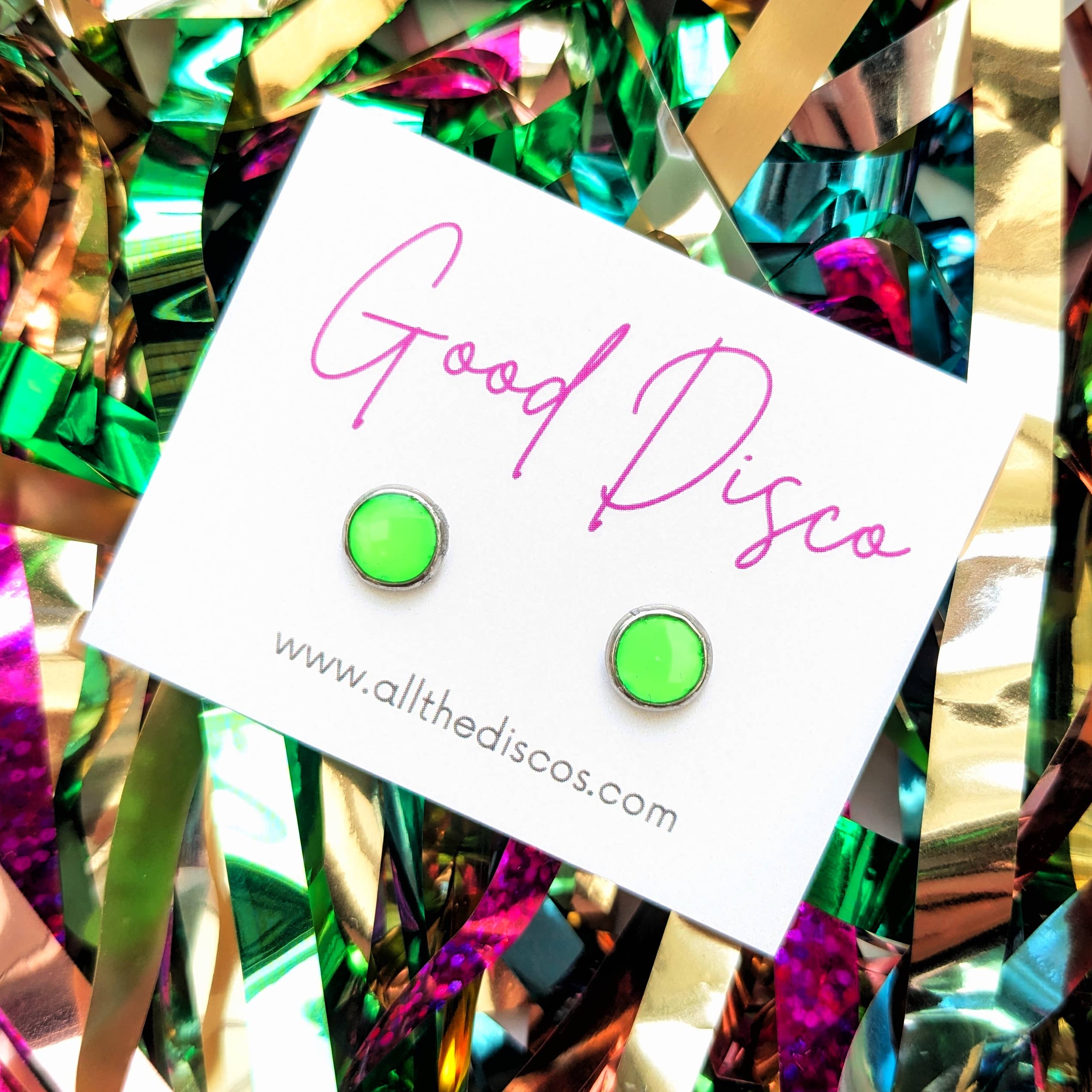 All The Discos - Wholesale Stud/Post Earrings - Good Disco Stud Earrings13
