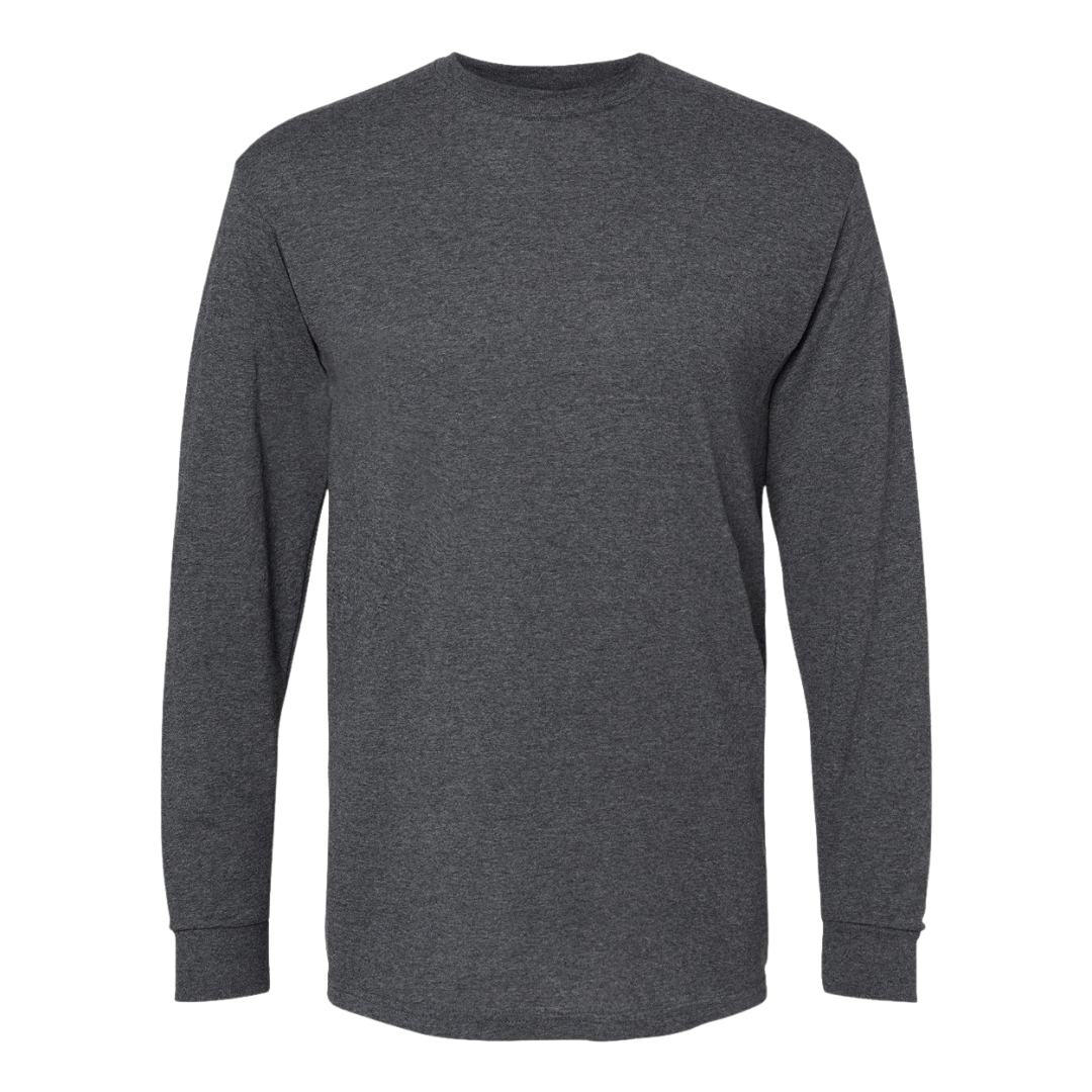 MYES BULK APPAREL - Wholesale T-Shirt - Men's - Unisex Long Sleeve Soft Touch T-Shirt | Cotton Blend12