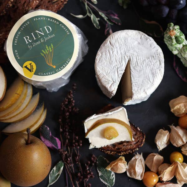 RIND - Wholesale Cheese - RIND Classic Cambleu Aged Vegan Mini-wheel (case)1