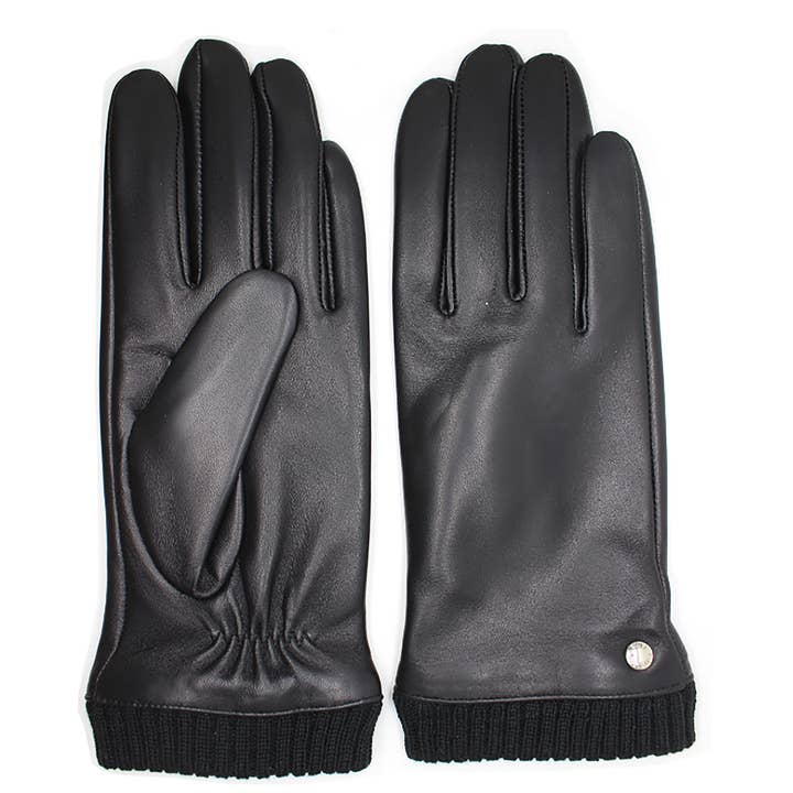 Black Club Rochelier Ladies Classic Quality Leather Glove for wholesale on Faire2