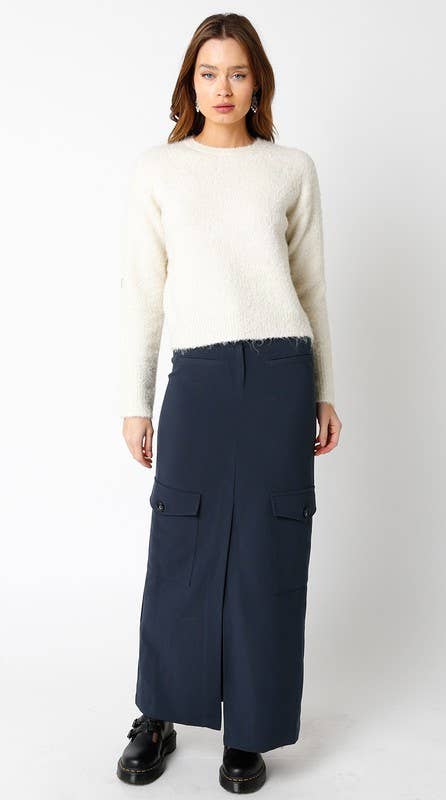 Olivaceous – Großhandel Strickpullover – Damen – Everly Pullover2