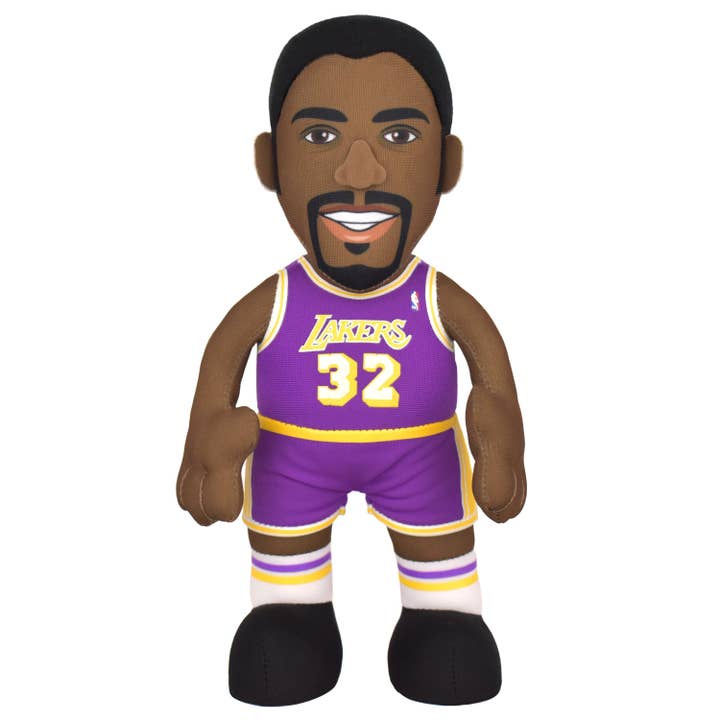 Uncanny Brands - Wholesale Stuffed/Plush Toy - Kids & Baby - Bleacher Creatures LA Lakers Magic Johnson 10" Plush Figure