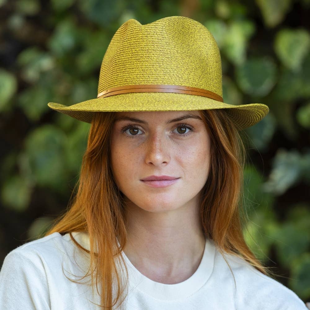 TRAVAUX EN COURS... - Wholesale Straw Hat - Unisex - PAPER HAT leather link140