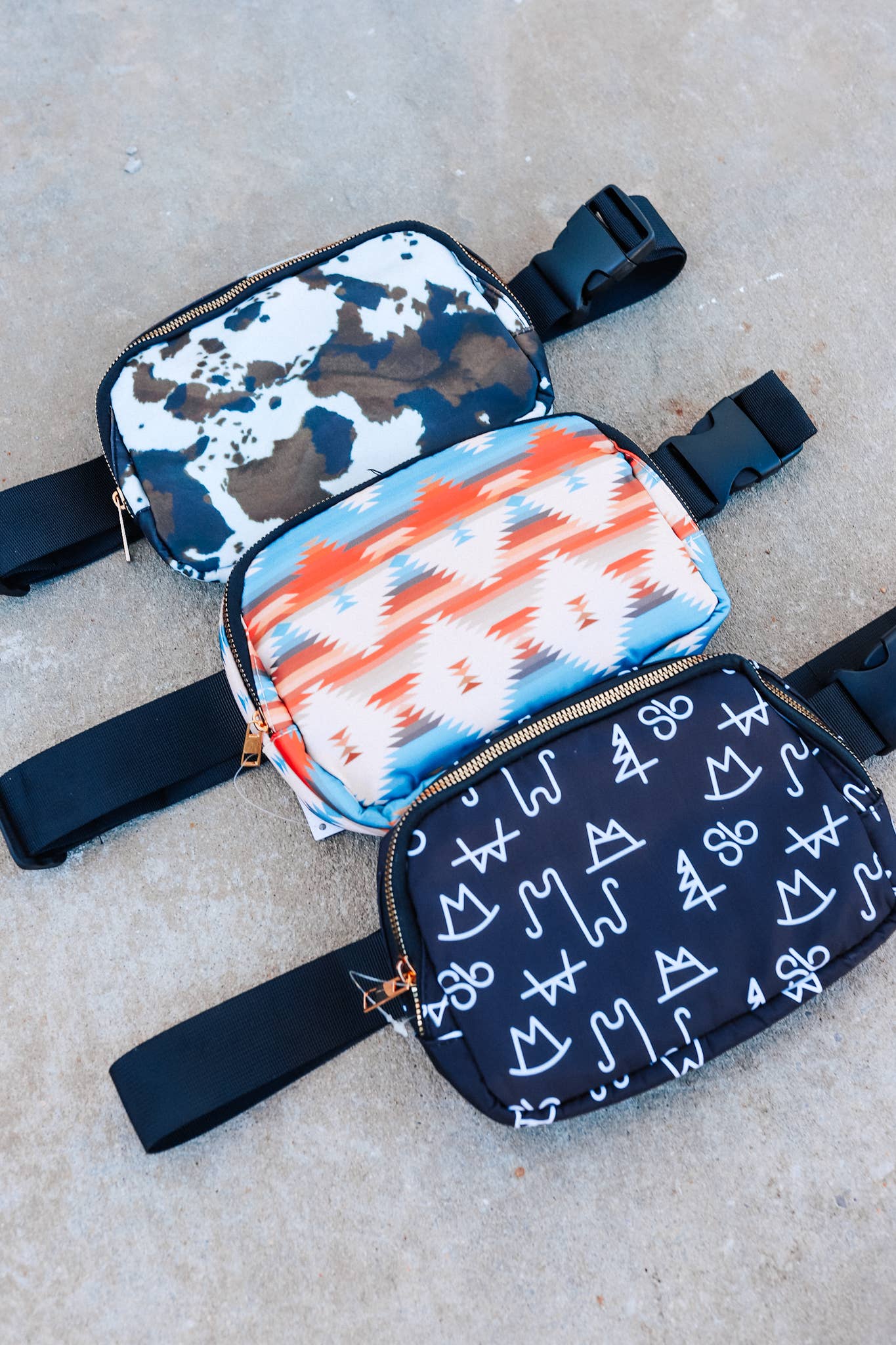 The Front Porch Label - Wholesale Crossbody Bag - Women's - Black Brand Crossbody Bag3