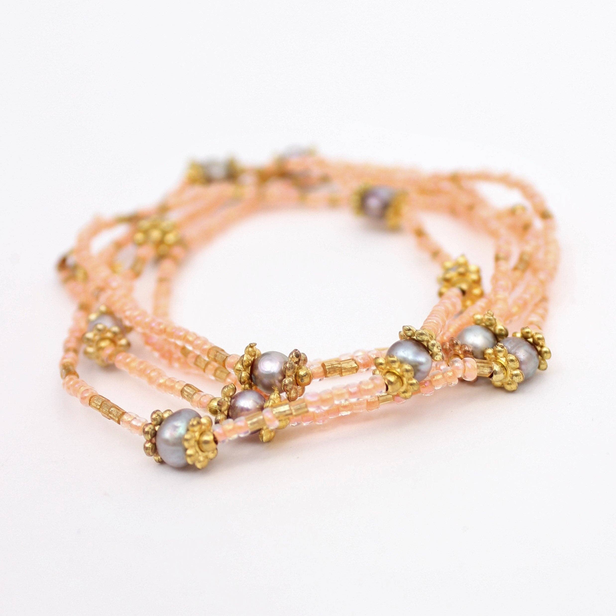 Bali Queen - Wholesale Sunglasses/Eyeglasses Strap - Women's - Freshwater Pearl and Crystal Eyeglass / Mask Chain5