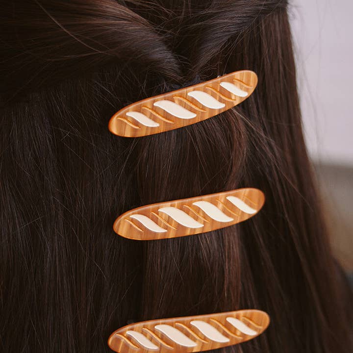 Joanna Behar - Wholesale Barrette - Women's - Paris classic Baguette French Barrette hair clip3