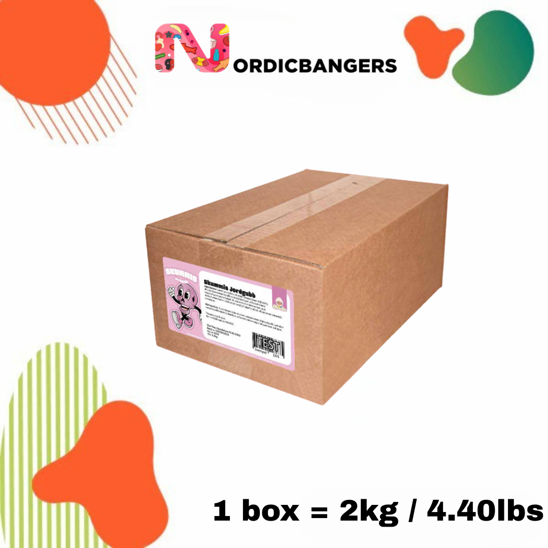 Nordicbangers - Swedish Candy Supply - Wholesale Gummy - Swedish Candy - Foamy Strawberry3