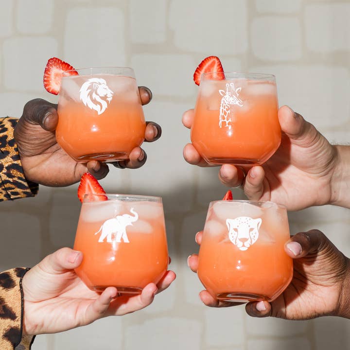 Hey That's My Glass - Wholesale Cocktail/Liquor Glass - Savanna Collection