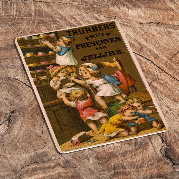 Thurbers Fruit Preserves and Jelly - Metal sign for wholesale by The British Metal Signs Company