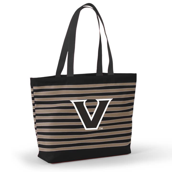 Desden - Wholesale Tote Bag - Women's - Vanderbilt Tatum Tote Wavy Striped Tote by Desden