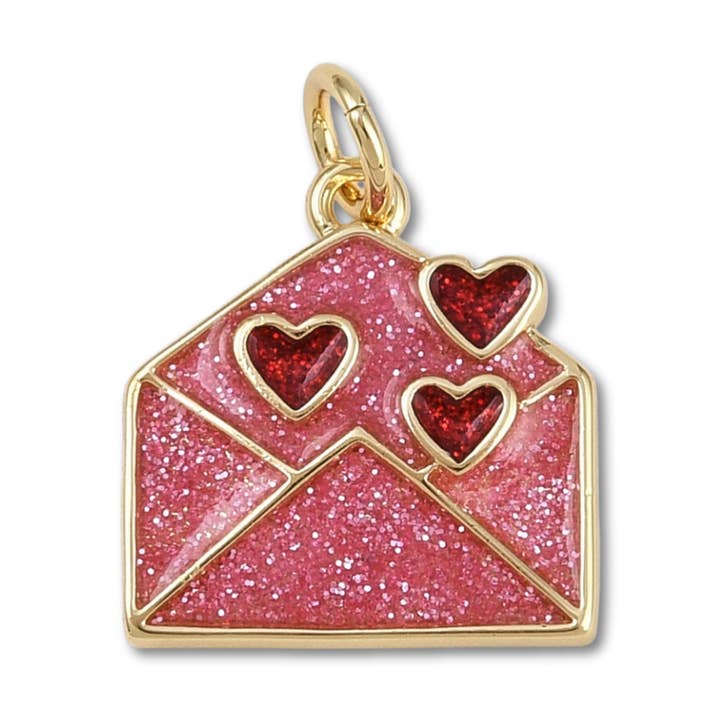 Love, Paige Designs - Wholesale Individual Charm/Pendant - Love Letter Gold Charm0