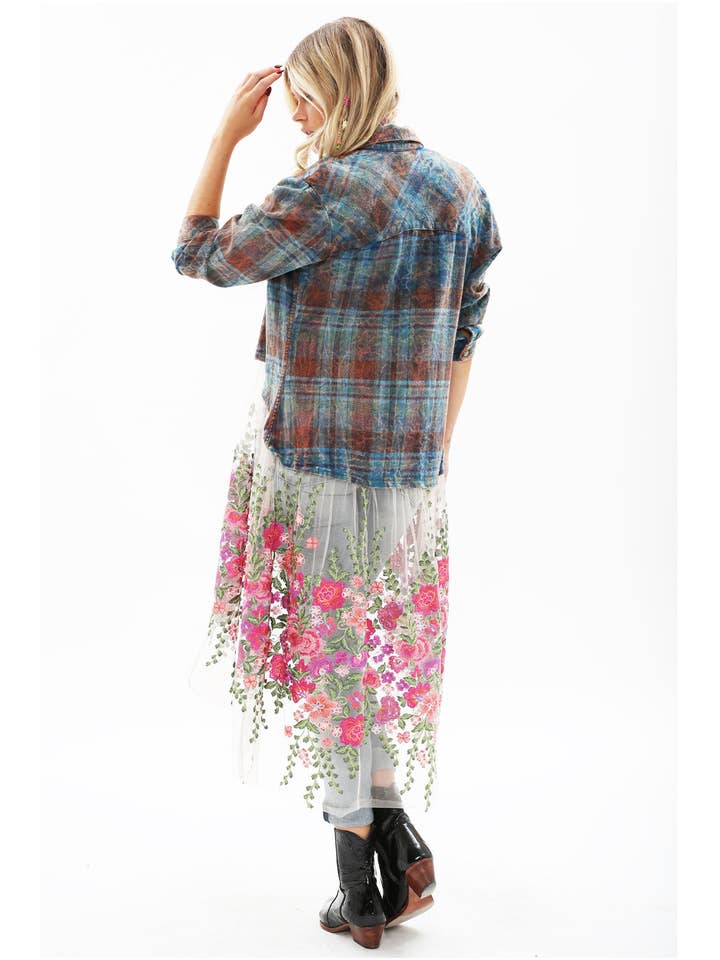 Wash Tianello Aratta ANASTASIA "MAXI SHIRT" Duster for wholesale on Faire