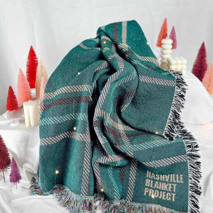 Faircloth - Wholesale Throw Blanket - Merry Berry Plaid Blanket1