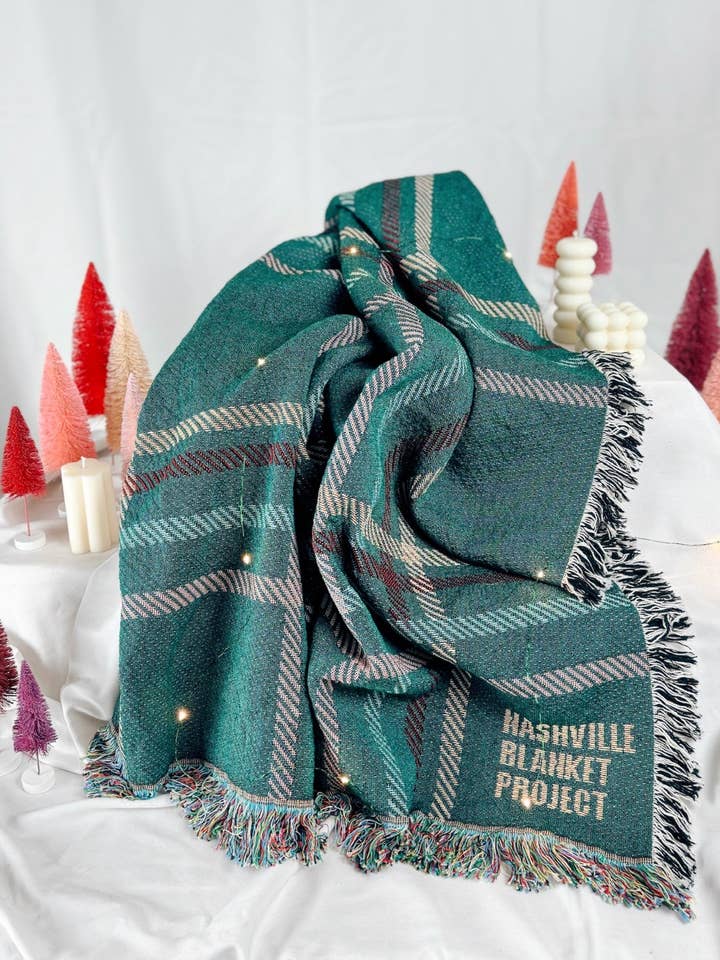 Merry Berry Plaid Blanket for wholesale by Faircloth
