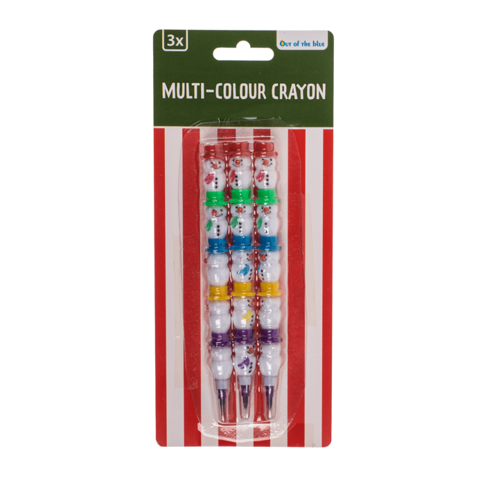 Out of the blue KG - Wholesale Pencil - Multi colour pencil, 5 parts,13 cm,1