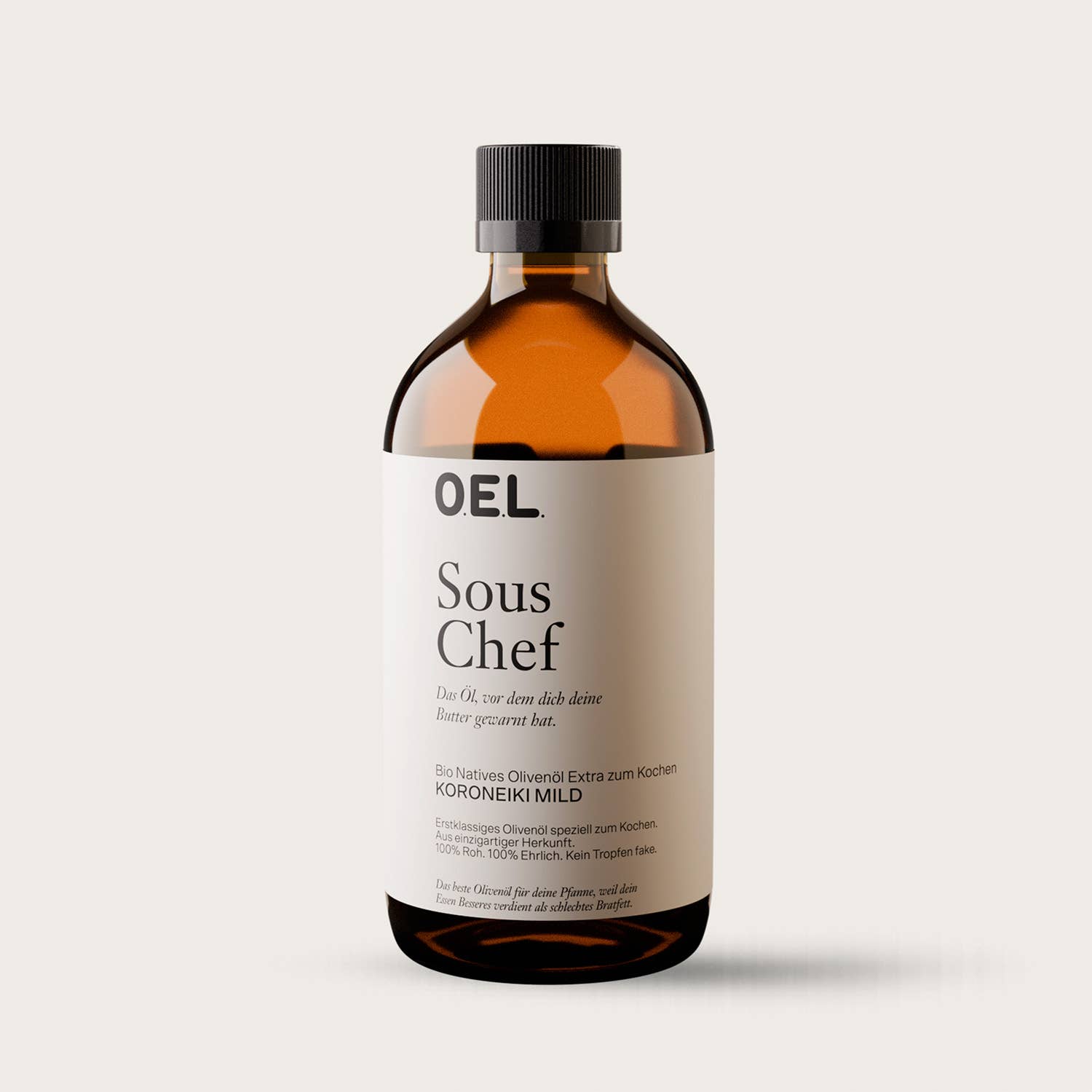 O.E.L. - Thalassa GmbH & Co. KG - Wholesale Olive Oil - Sous Chef 500 ml - Organic Extra Virgin Olive Oil Mild - for Cooking
