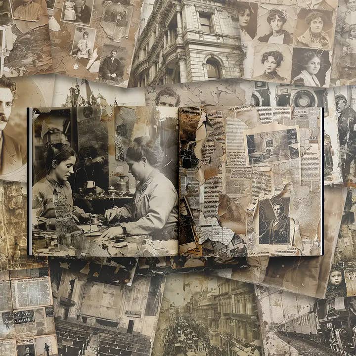 Scrapbook Resource Co - Wholesale Scrapbooking Kit - Vintage Photographs3