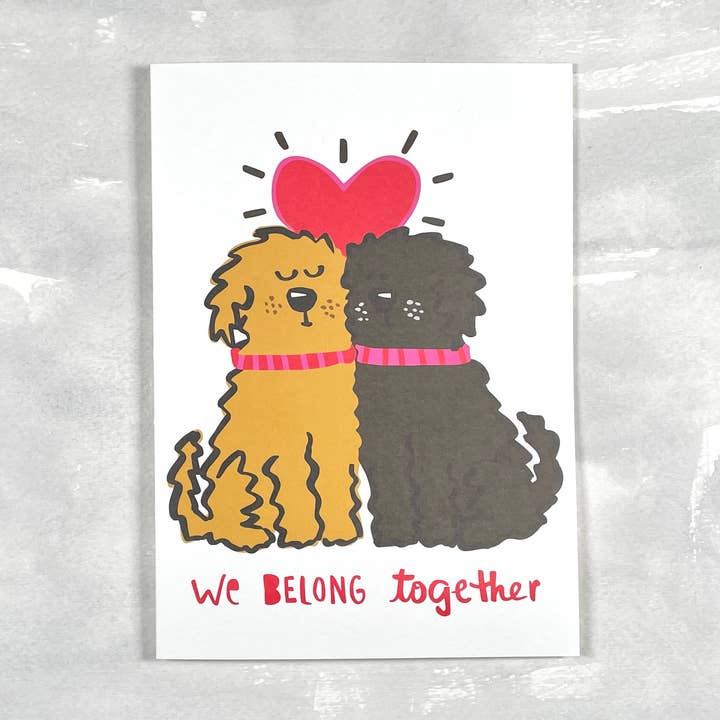 Love Card - We Belong Together- Valentines/Anniversary for wholesale by Tatutina