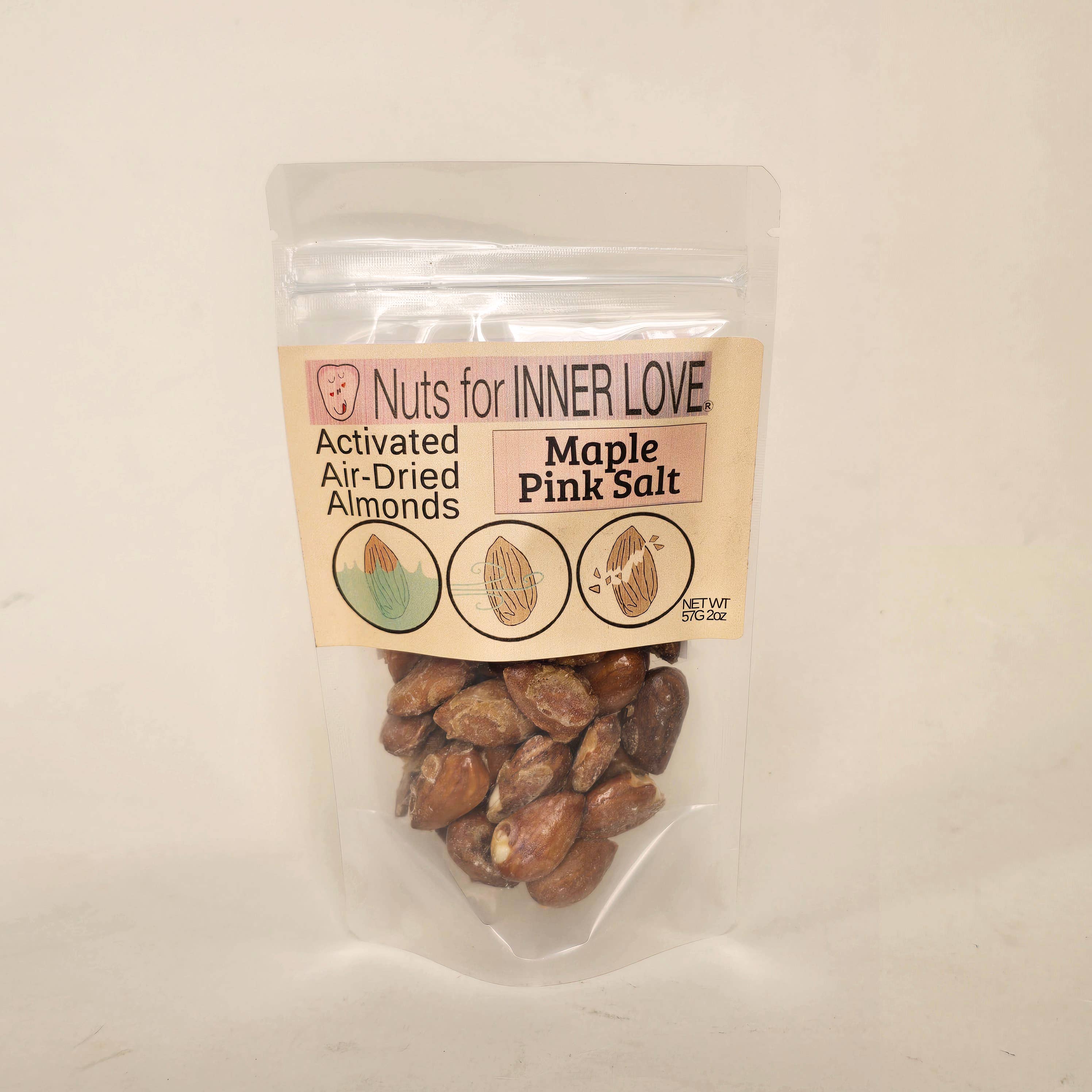 Nuts for INNER LOVE - Wholesale Nuts - Maple Pink Salt Almonds1